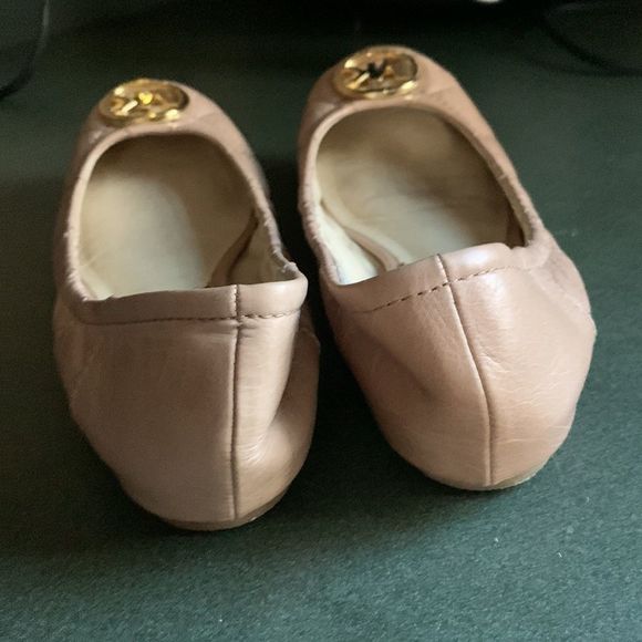 Michael Kors Nude Fulton Quilted Ballet Flats size 6.5 - Picture 8 of 13